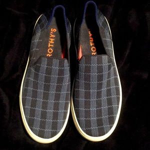 Rothy’s size 6 light blue and dark blue with white